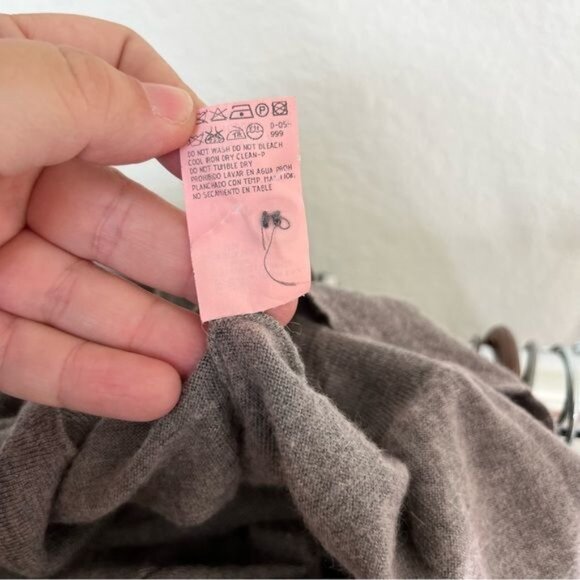 Davide Cenci by Avon Celli Cashmere Pop Over Polo Sweater - Picture 7 of 8